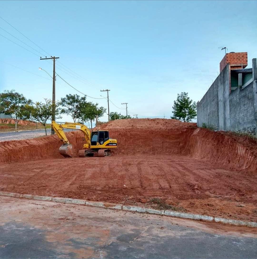 Escavação para fundação